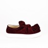 BURGUNDY SUEDE SHOES